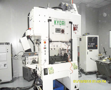 Sheet metal punching machine